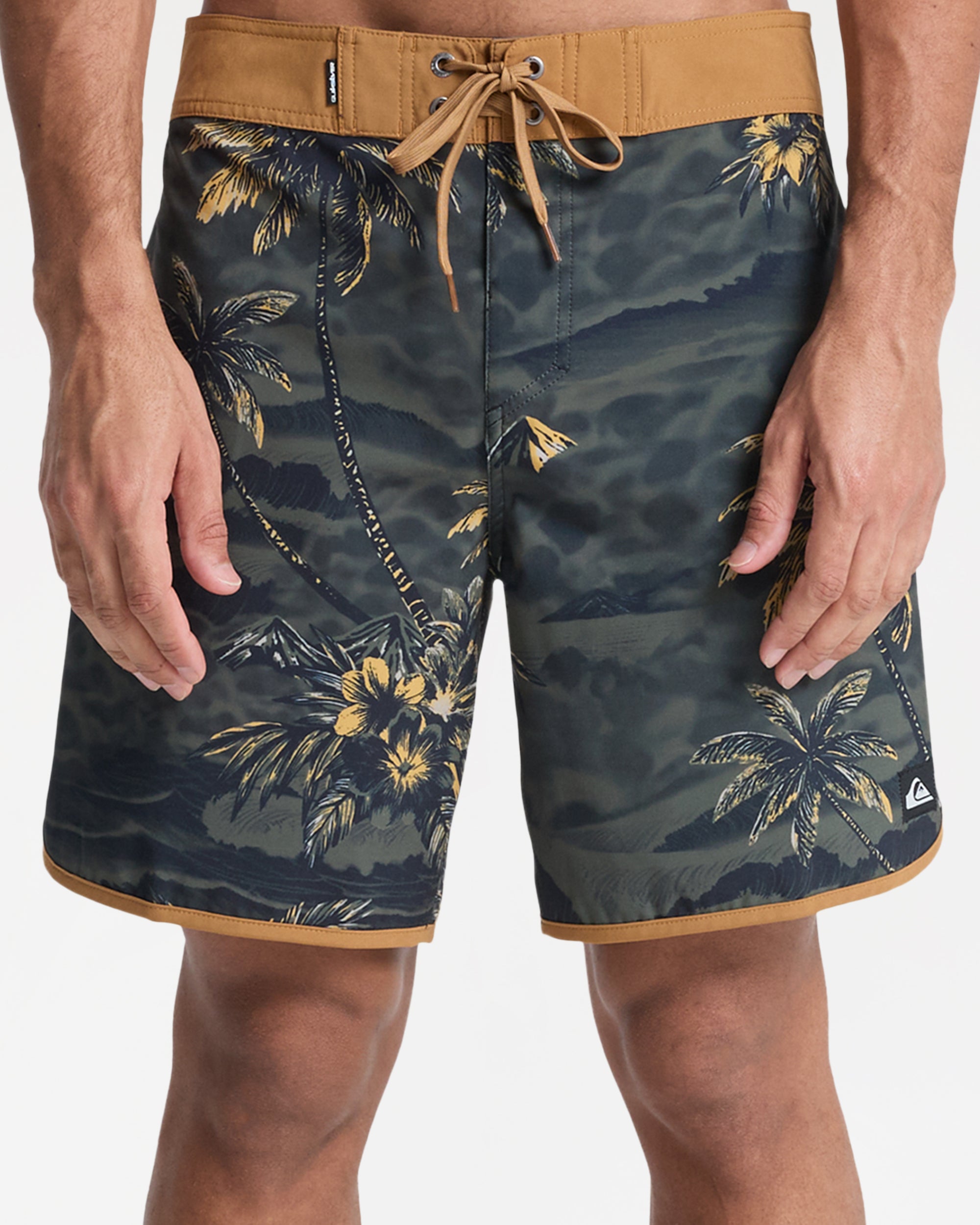 Mens Surfsilk Scallop 18" Boardshorts