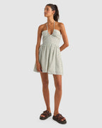 WOMENS HARPER HALTER MINI DRESS