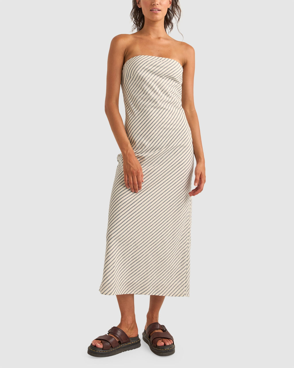 WOMENS DALIA BIAS MIDI DRESS