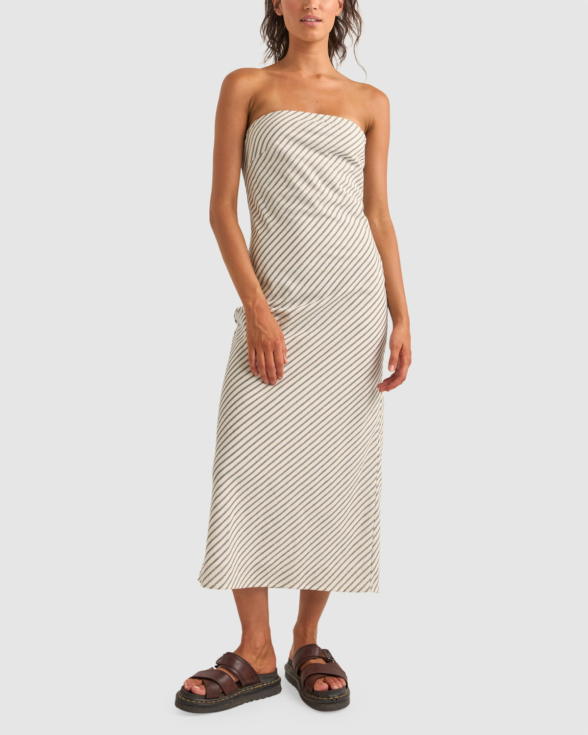 WOMENS DALIA BIAS MIDI DRESS