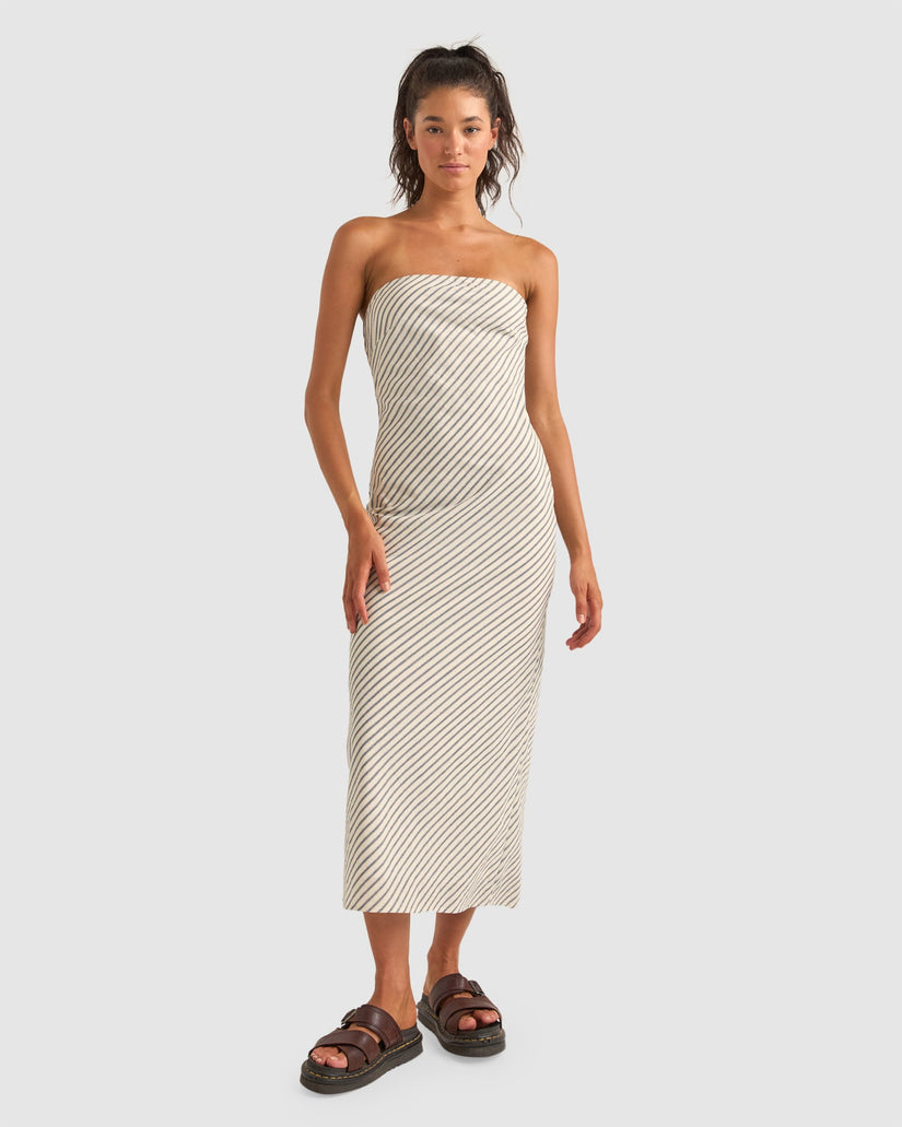 WOMENS DALIA BIAS MIDI DRESS