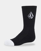 Boys 8-16 Full Stone 3 Pack Crew Socks