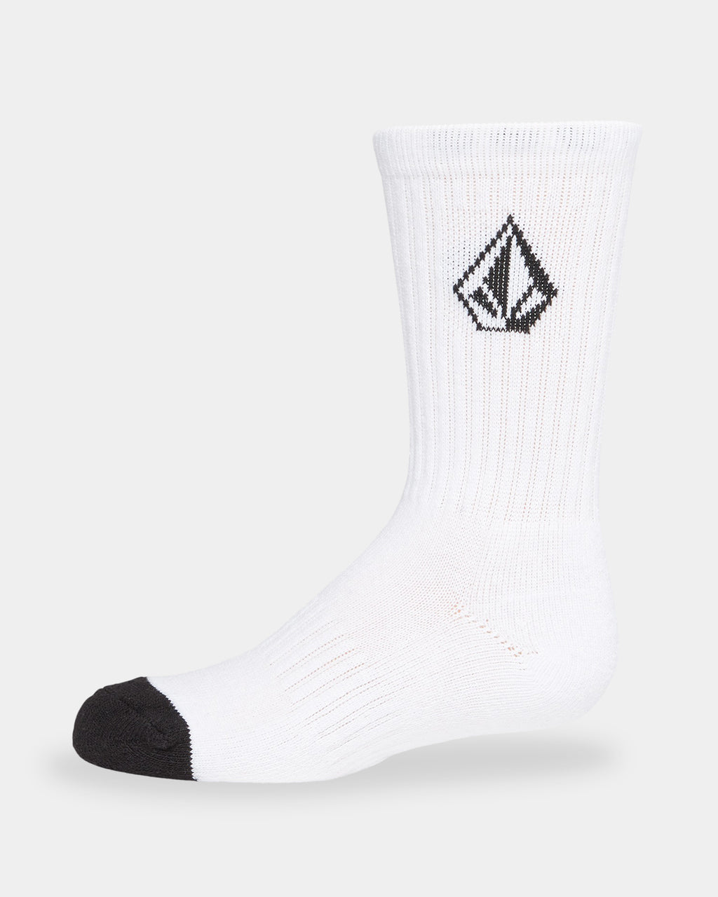 Boys 8-16 Full Stone 3 Pack Crew Socks