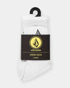 Boys 8-16 Full Stone 3 Pack Crew Socks