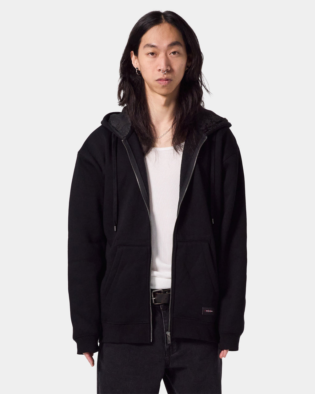 Mens Recurrent Zip Up Hoodie