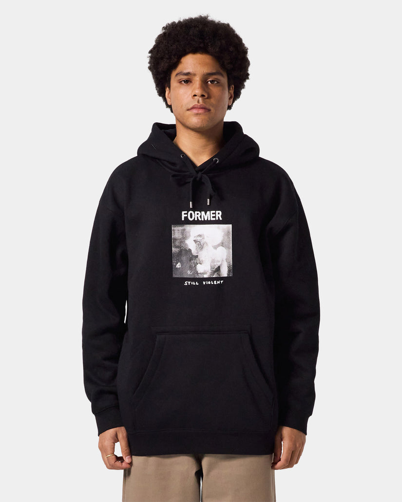 MENS WAR POODLE PULLOVER HOODIE