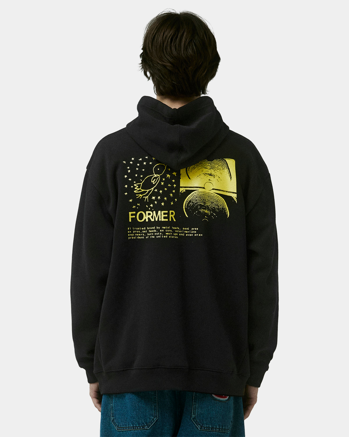 Mens Free Crux Pullover Hoodie