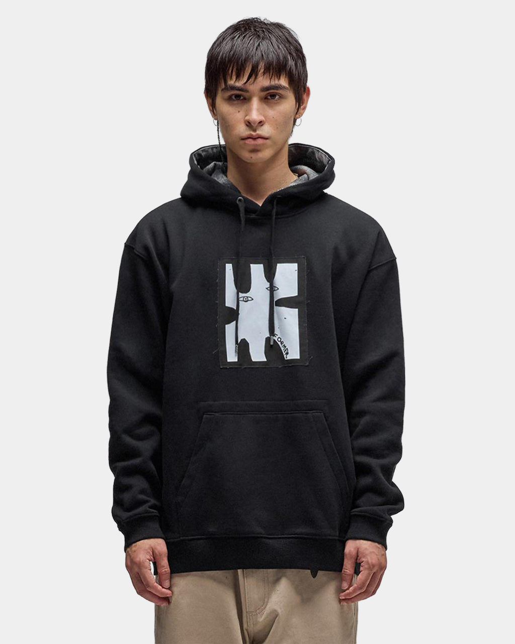 Mens Enigma Patch Pullover Hoodie