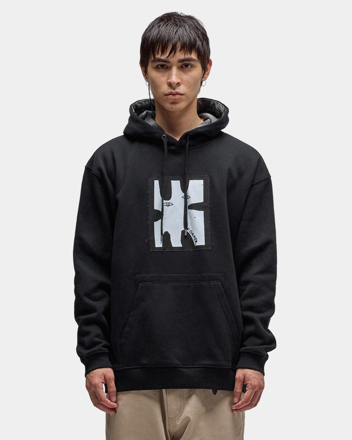 Mens Enigma Patch Pullover Hoodie