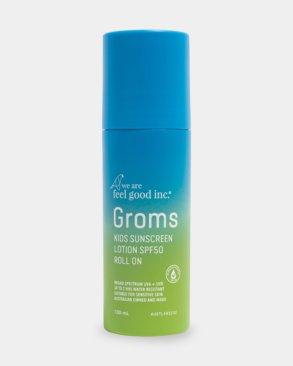 Groms Kids Lotion SPF50 Roll On Sunscreen