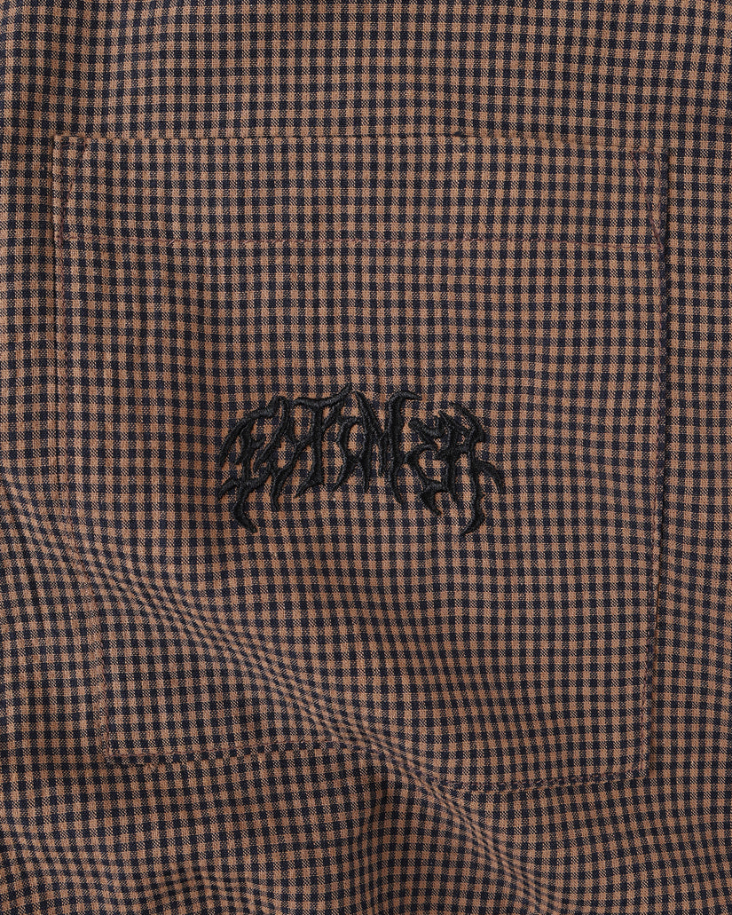Mens Vivian Check Short Sleeve Shirt