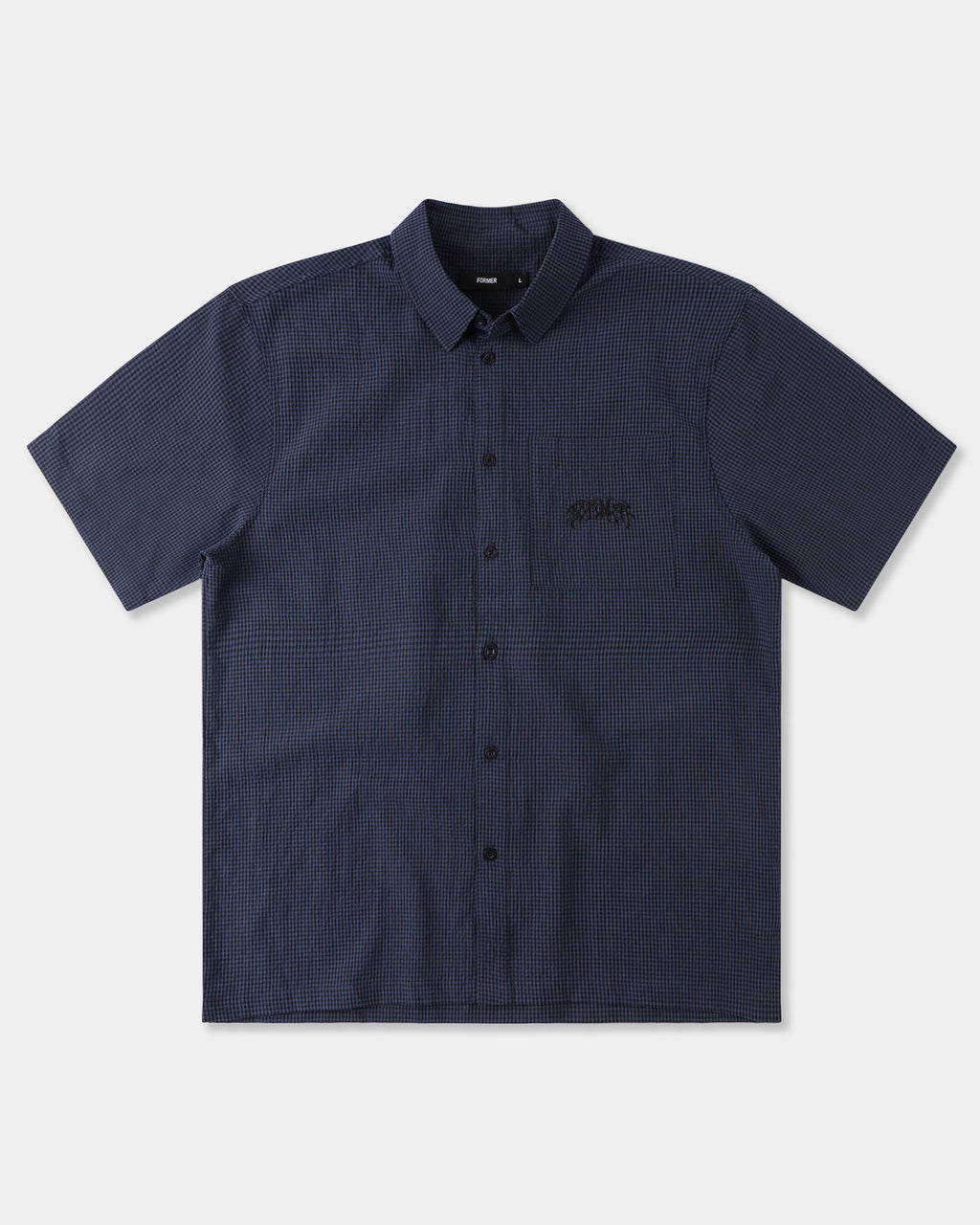 Mens Vivian Check Short Sleeve Shirt