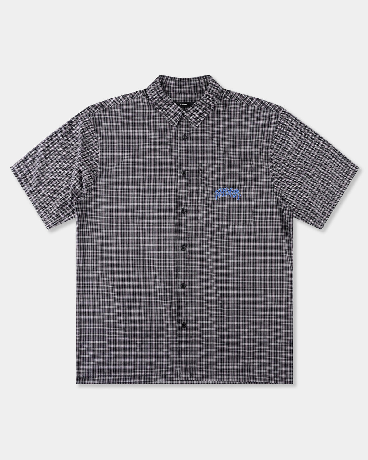 Mens Vivian Check Short Sleeve Shirt