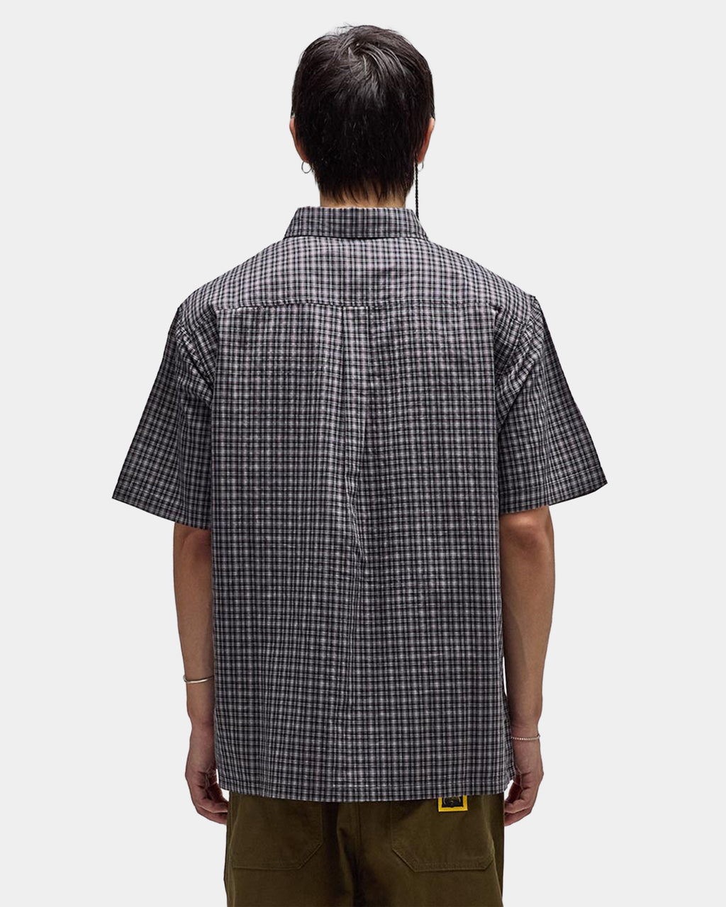 Mens Vivian Check Short Sleeve Shirt