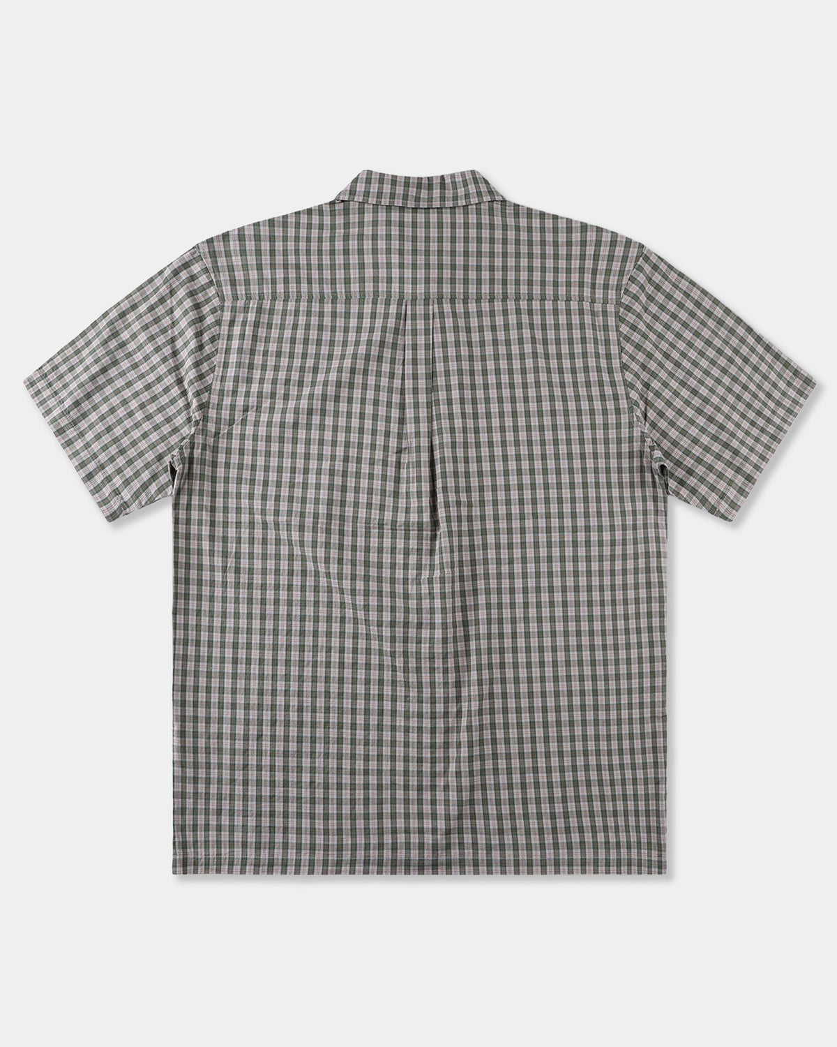 Mens Vivian Check Short Sleeve Shirt