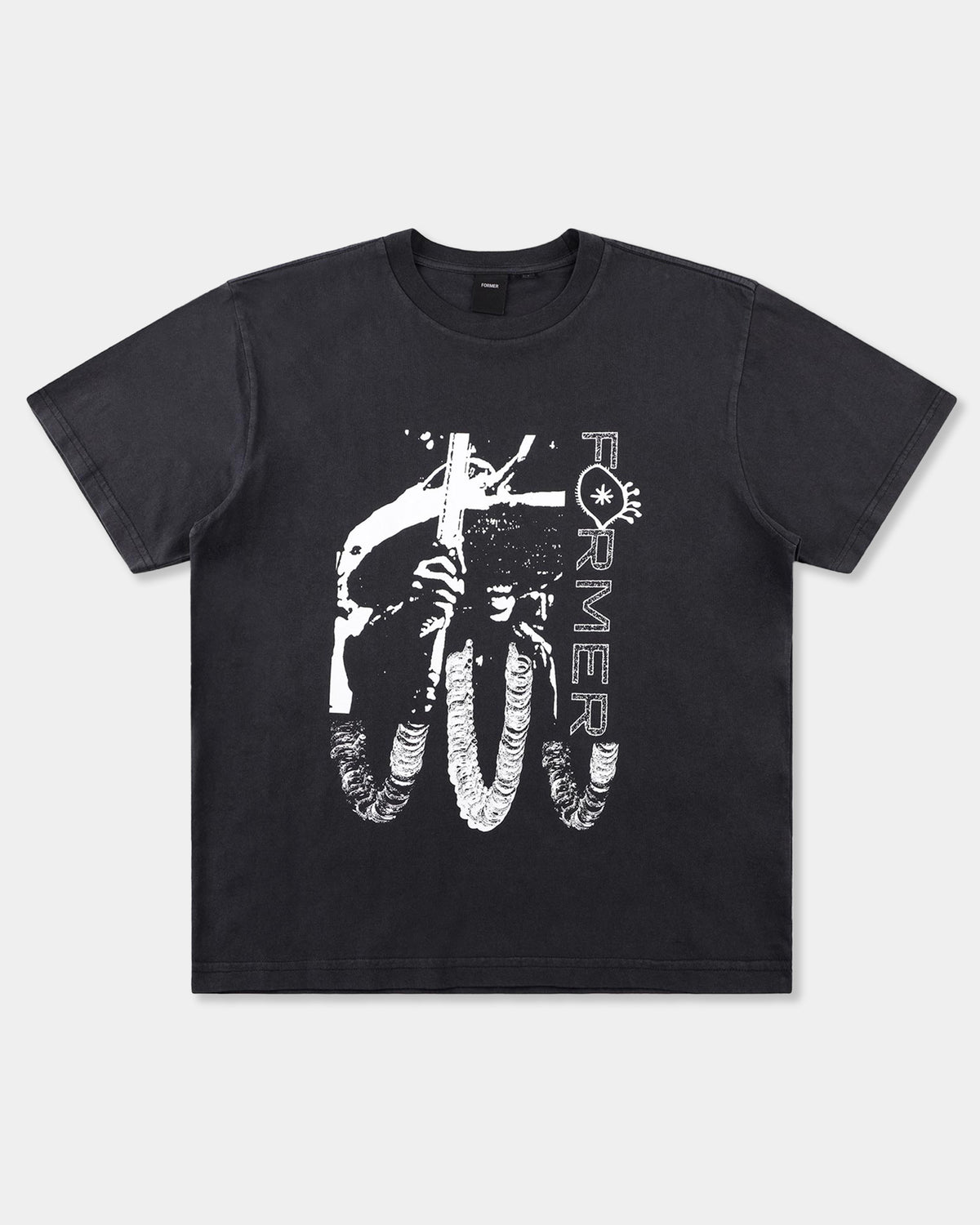 Mens Sacrifice Shrunken T-Shirt