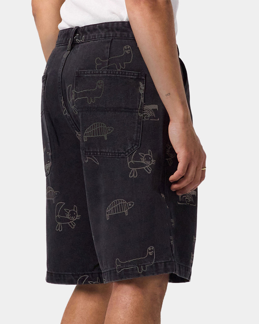 MENS REYNOLDS YARDAGE 21" DENIM SHORTS