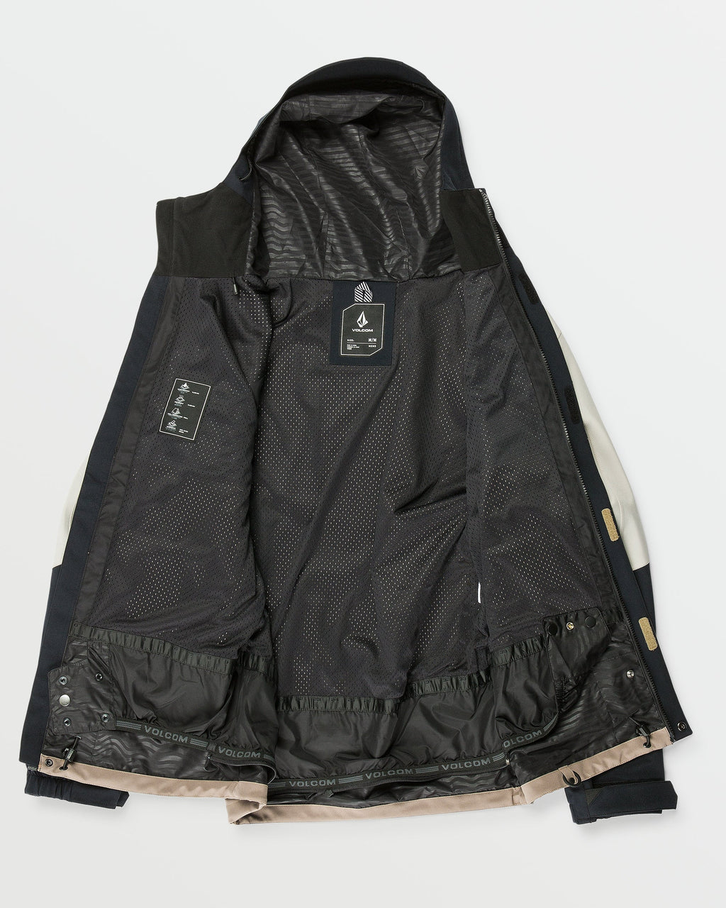 Mens Brighton Full Zip Snow Jacket