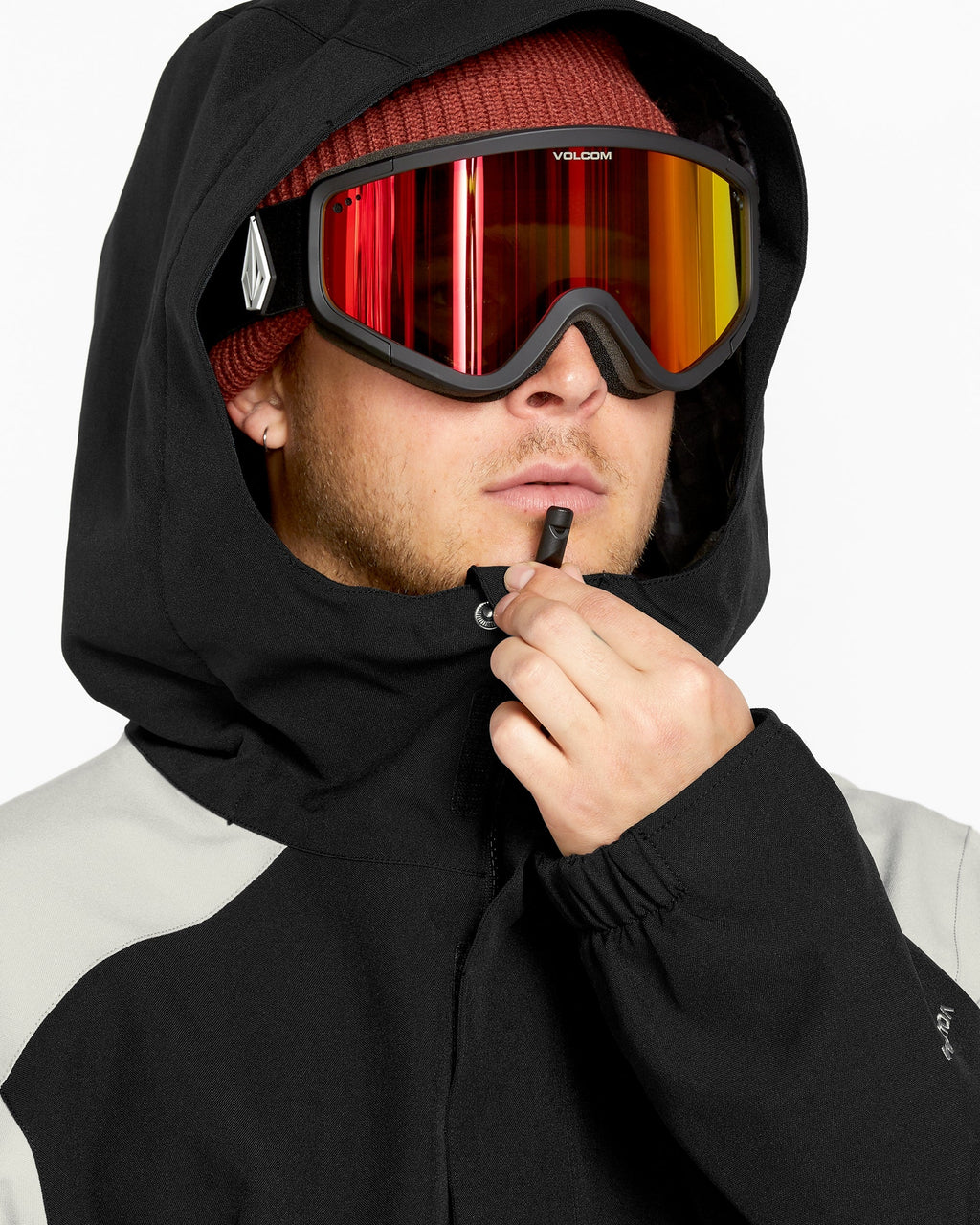 Mens Brighton Full Zip Snow Jacket