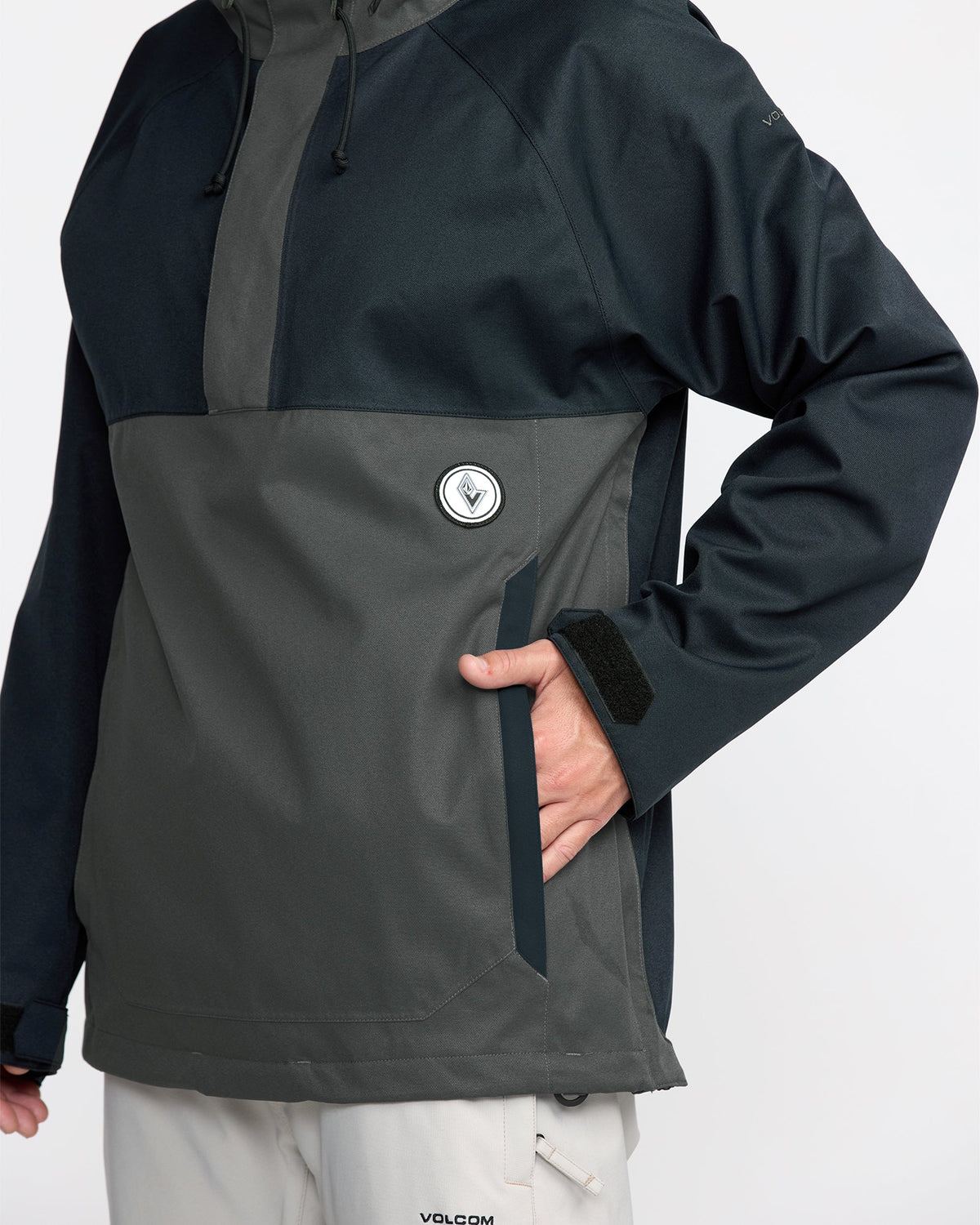 MENS HOSSEGOR 20K PULLOVER SNOW JACKET