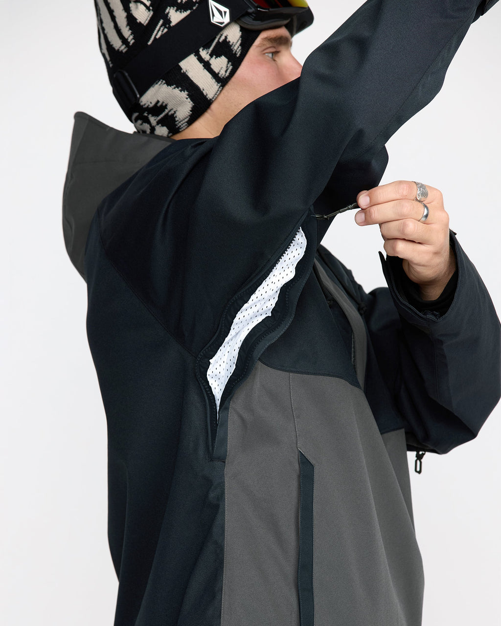 MENS HOSSEGOR 20K PULLOVER SNOW JACKET