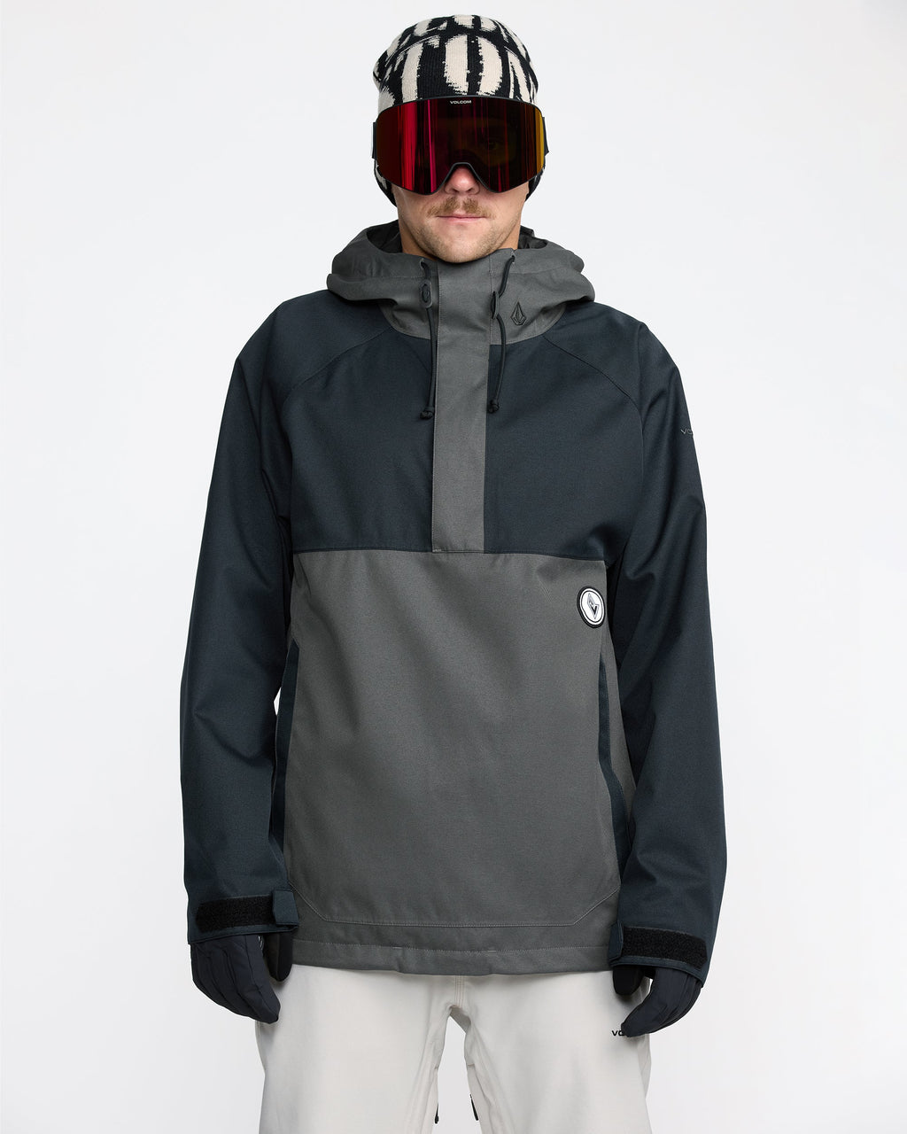 MENS HOSSEGOR 20K PULLOVER SNOW JACKET