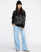 STONE JACQUARD SWEATER