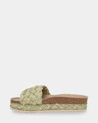 Reggae Raffia Slides