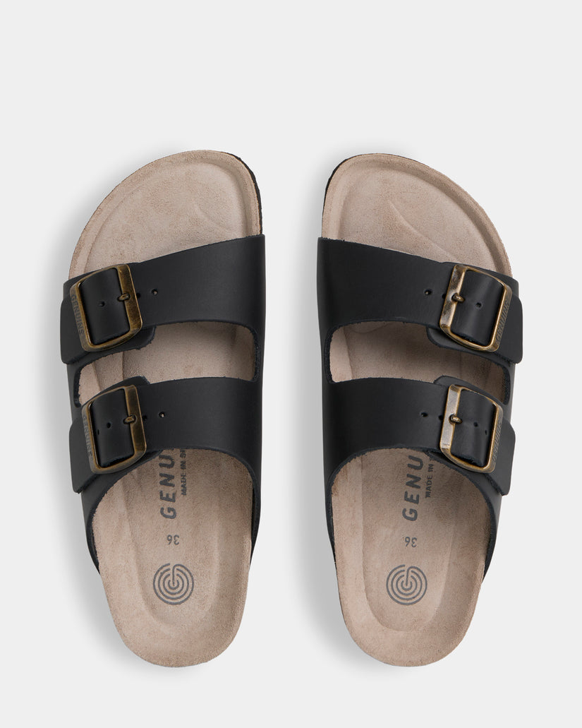 Oiled Leather Sandals