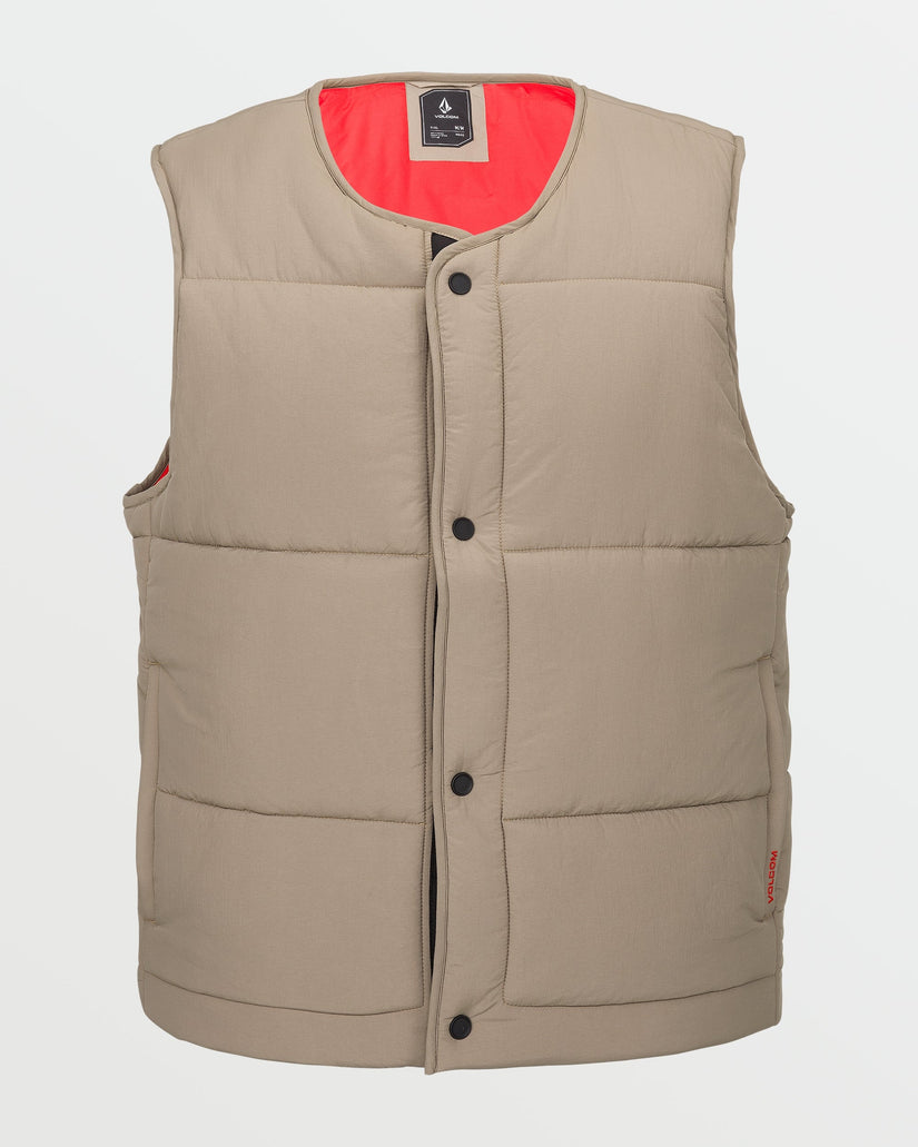Mens Layered Up Puffer Vest