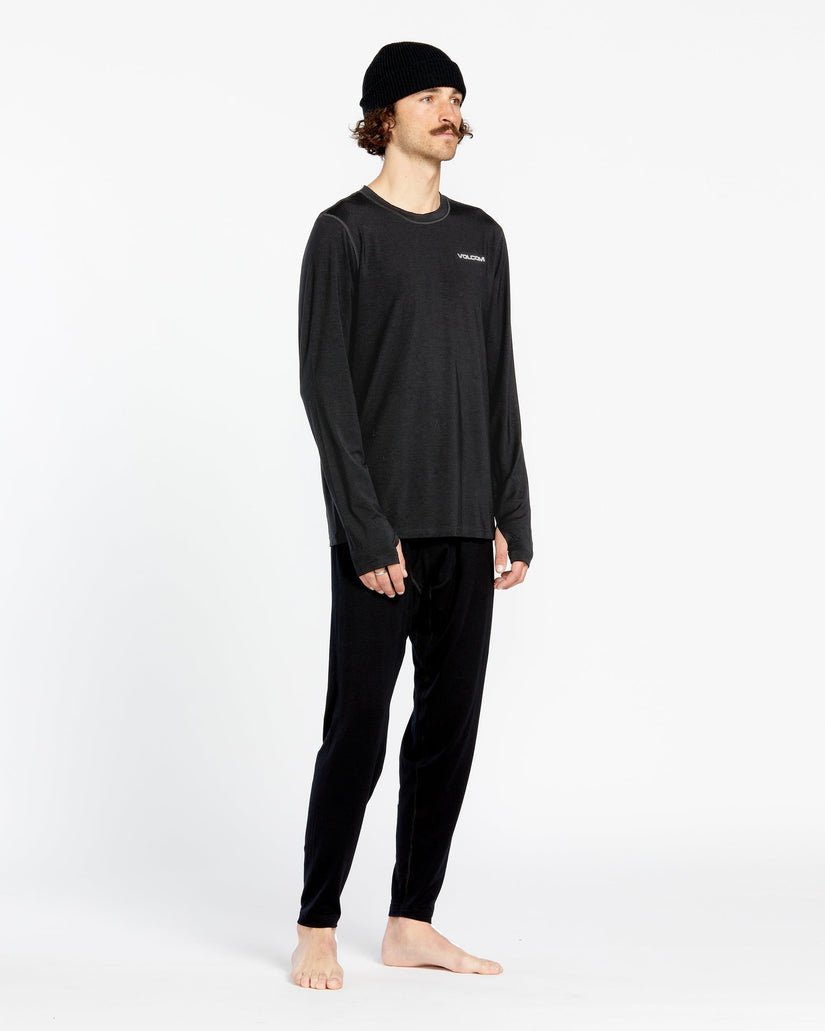 Mens Merino Blend Crew Base Layer T-Shirt