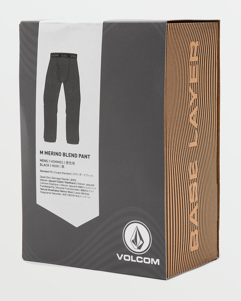 Mens Merino Blend Base Layer Pants