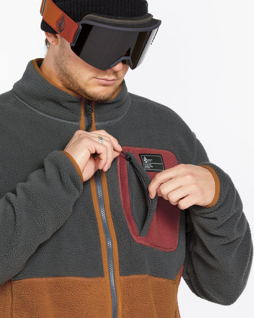 Mens Fleecer Full Zip Fleece Jacket