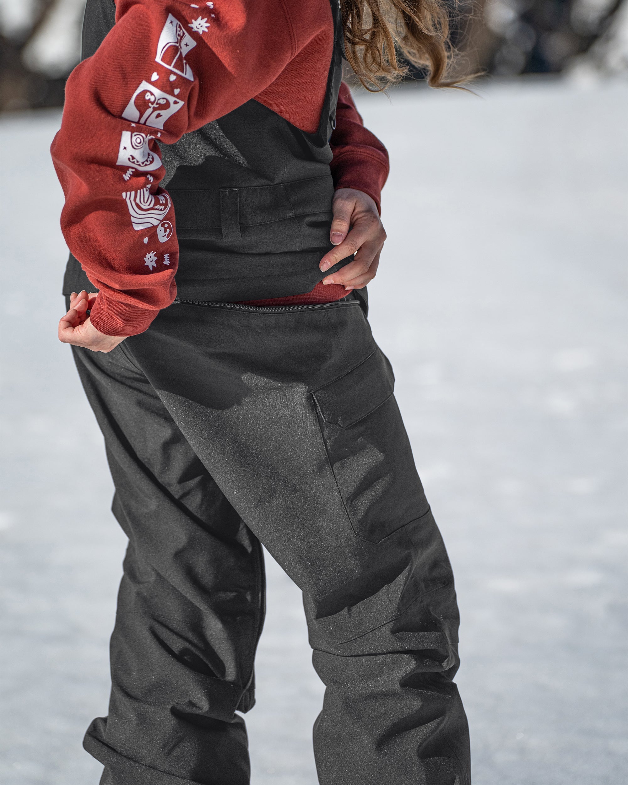 Womens Creston 3D Stretch Bib Snow Pants