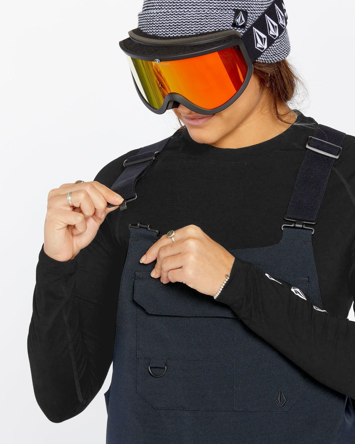 Womens Merino Blend Crew Long Sleeve T-Shirt