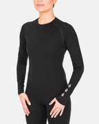 Womens Merino Blend Crew Long Sleeve T-Shirt