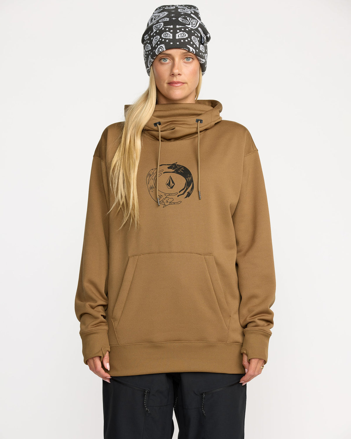 Womens Riding Hydro Pullover Hoodie