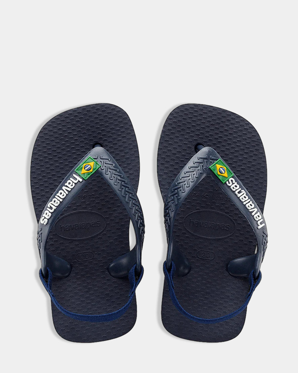 Boys 0-2 Brazil Logo Thongs