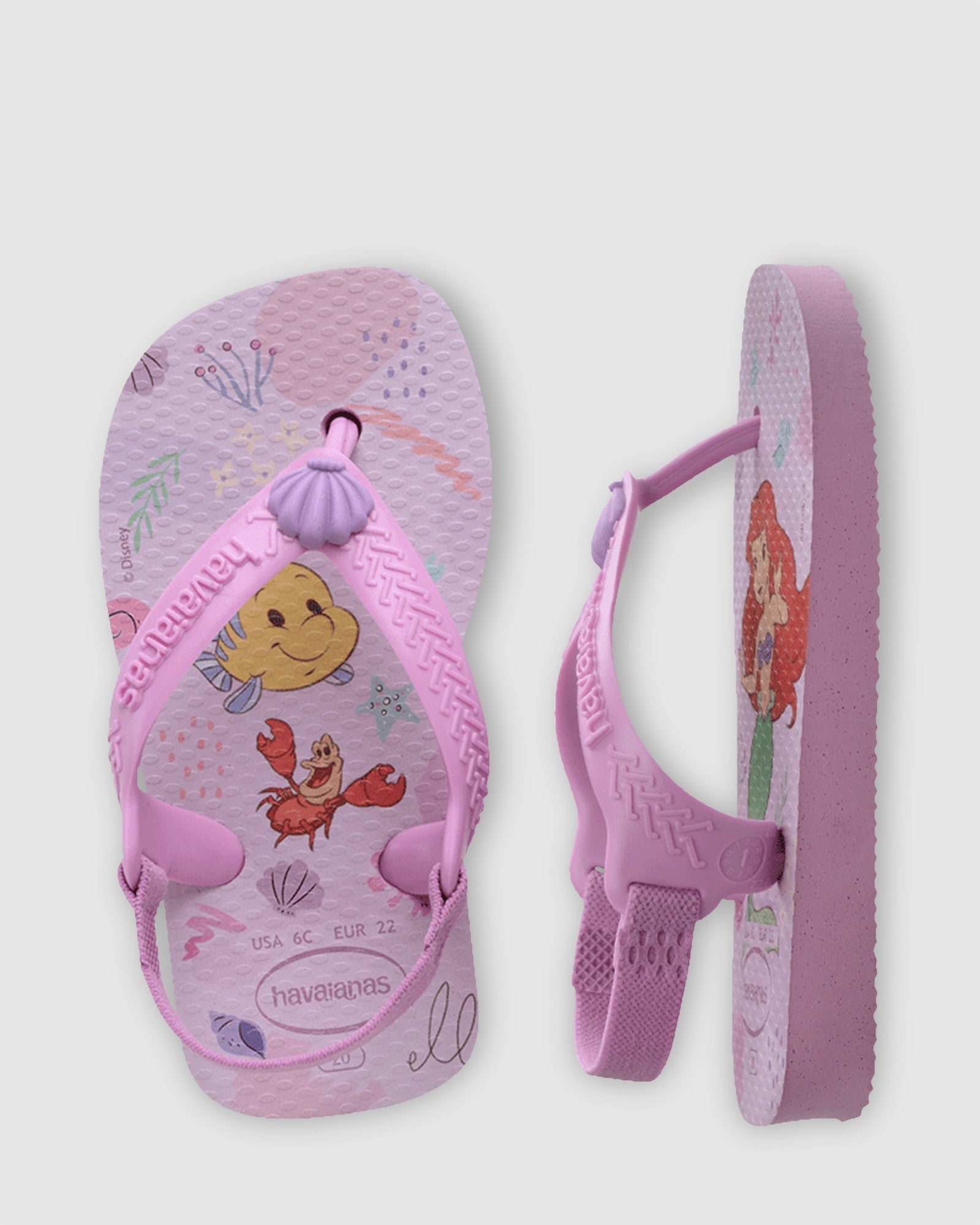 Girls 0-5 Baby Disney Classic Thongs
