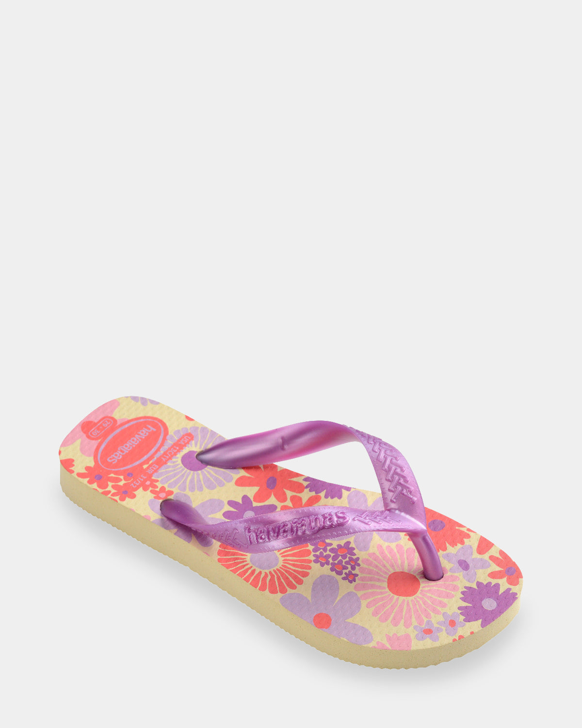 Girls 3 -9 Flores Thongs