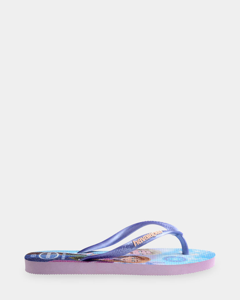 Girls 3-9 Slim Princess Frozen Thongs