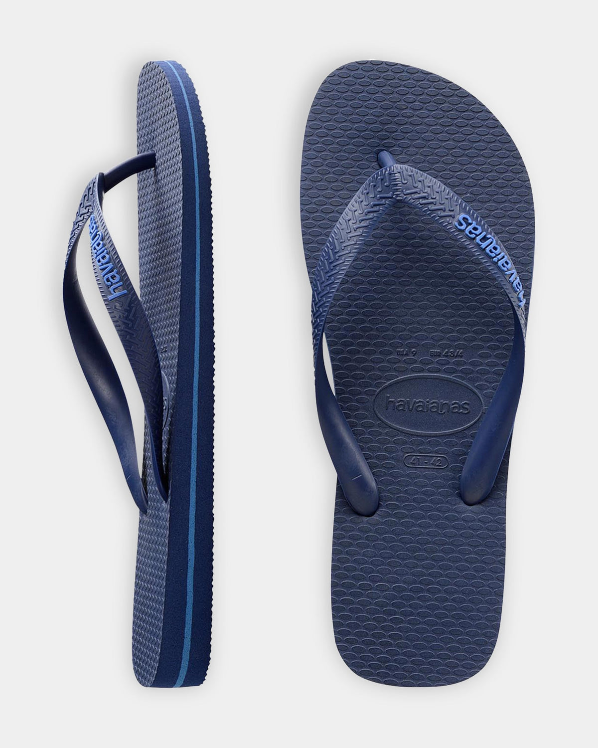 Boys 3-9 Rubber Logo Thongs