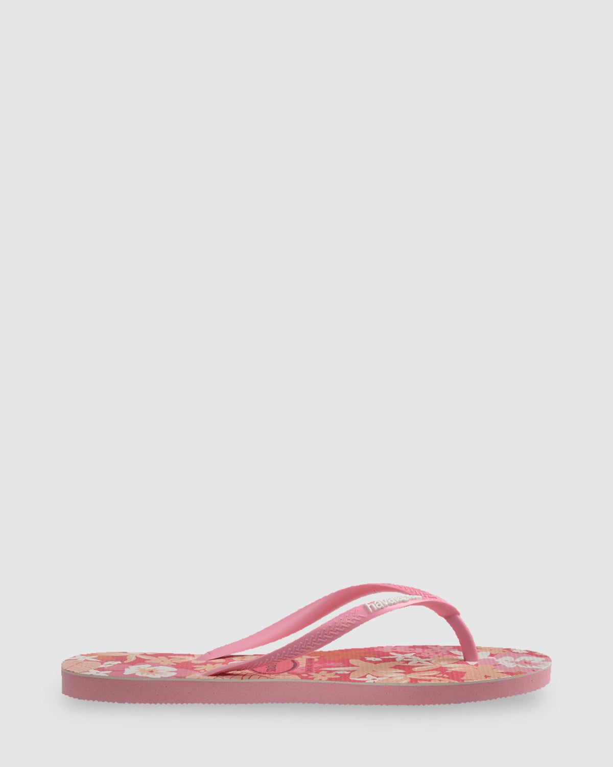 Girls 5-9 Slim Ditsy Bloom Pink Thongs
