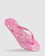 SLIM MINI HEARTS PINK/WHI