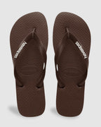 Mens Rubber Logo Thongs