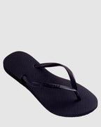 Womens Slim Black Thongs