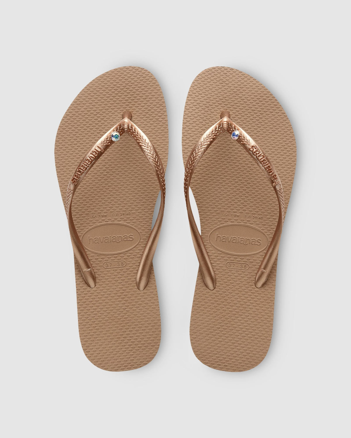 Womens Slim Crystal Thongs