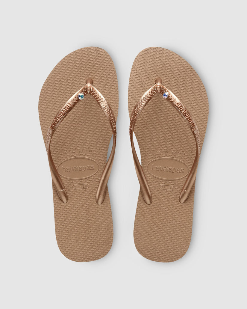 Womens Slim Crystal Thongs
