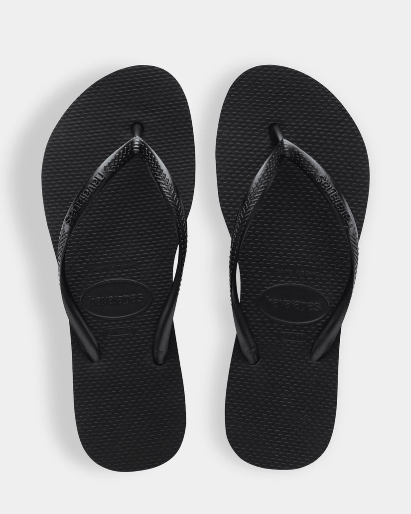 Womens Slim Platform Thongs