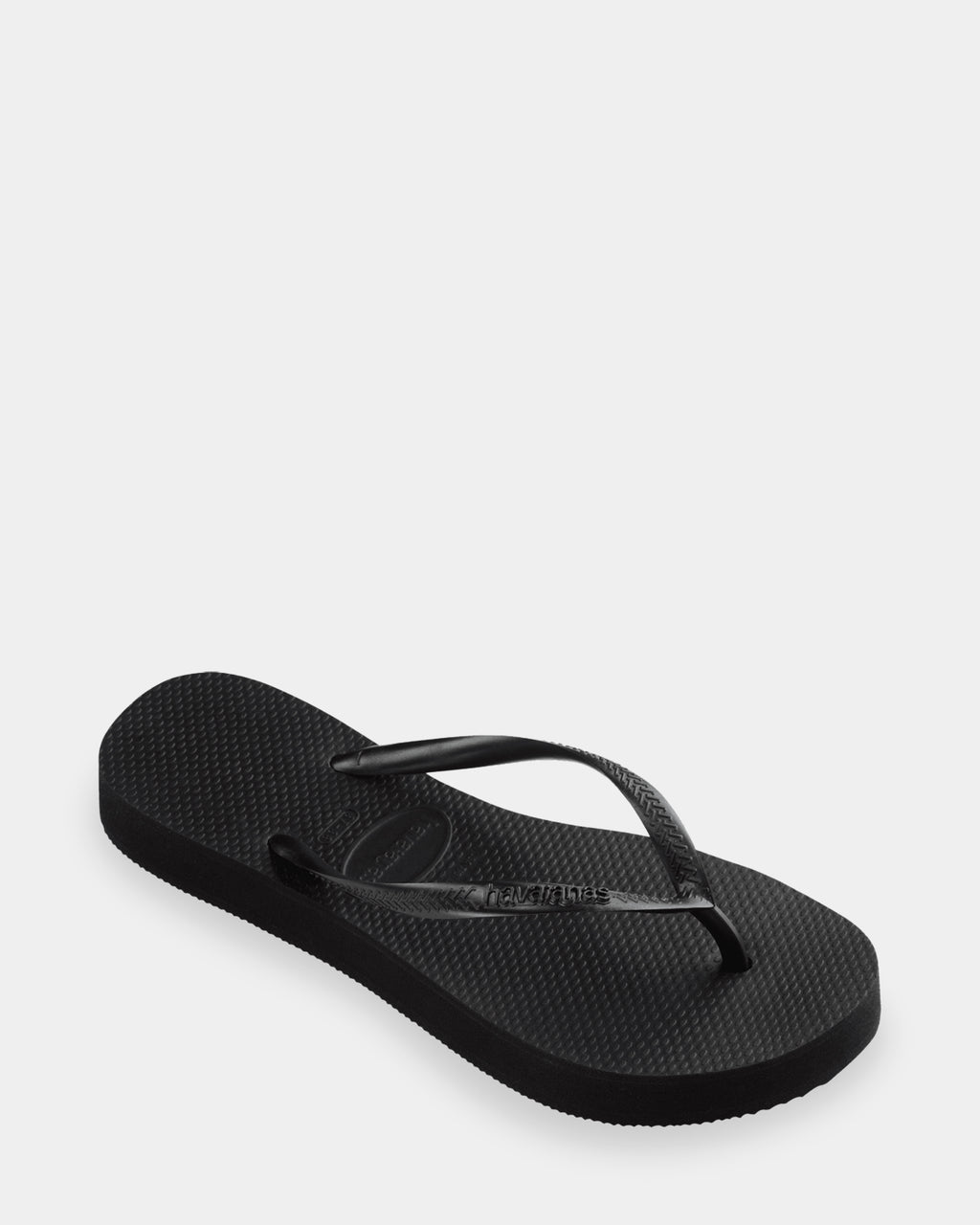 Womens Slim Platform Thongs